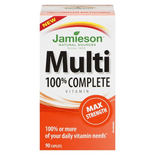 Jamieson 100% Complete Multi-Vitamin Max Strength