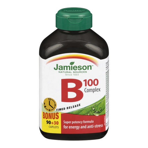 Jamieson B Complex 100 mg BONUS