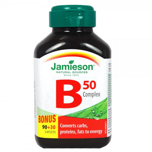 Jamieson B Complex 50 mg Bonus Size