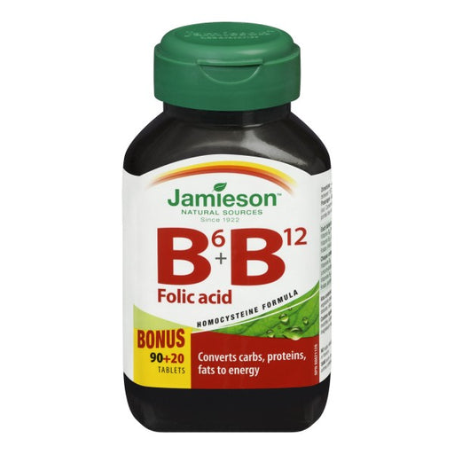 Jamieson B6 B12 & Folic Acid