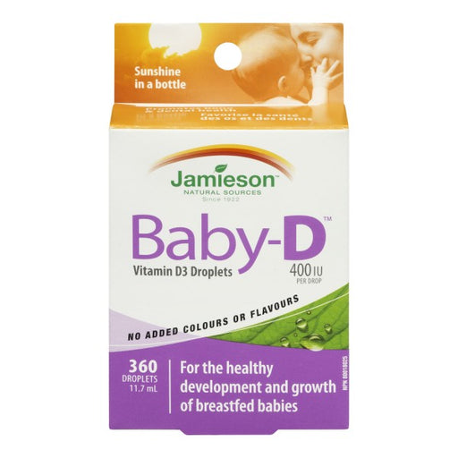 Jamieson Baby-D Vitamin D3 Droplets