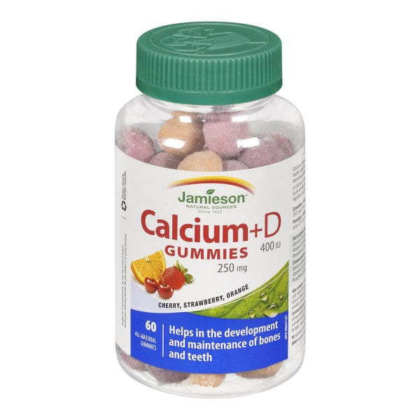 Jamieson Calcium + D Gummies