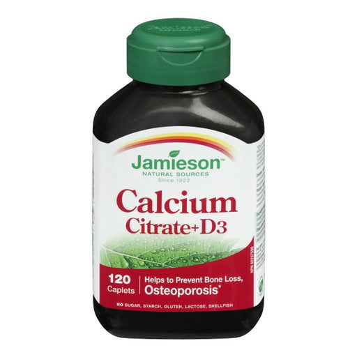 Jamieson Calcium Citrate 250 mg with Vitamin D