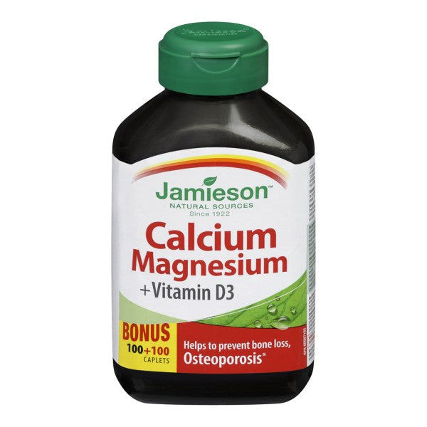 Jamieson Calcium Magnesium with Vitamin D Bonus Pack