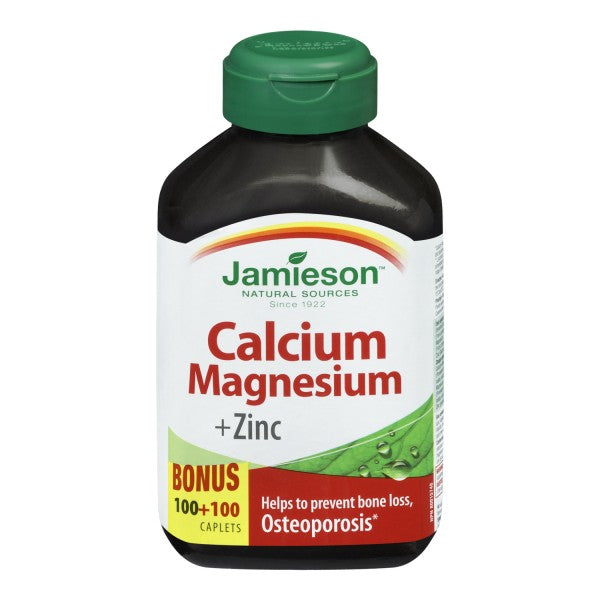 Jamieson Calcium Magnesium with Zinc Bonus Pack