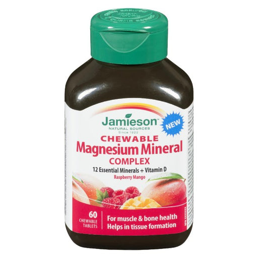 Jamieson Chewable Magnesium Mineral Complex