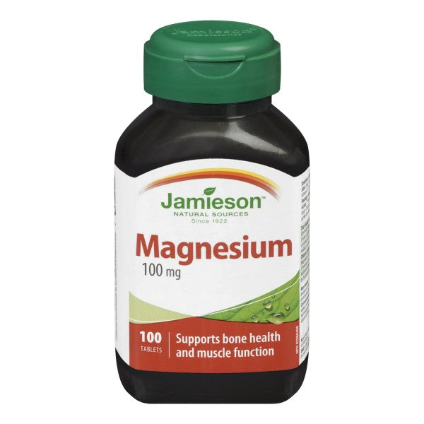 Jamieson Magnesium 100 mg