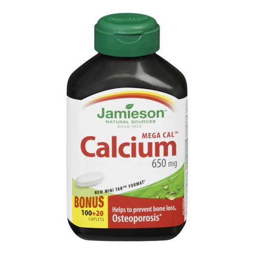 Jamieson Mega Cal Calcium 650 mg Bonus Pack