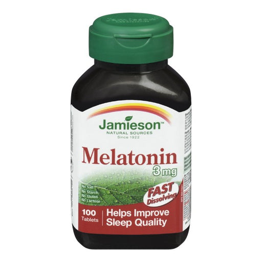 Jamieson Melatonin 3 mg Fast-Dissolving Tablets