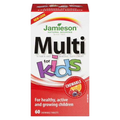 Jamieson Multi Vitamin Chewable For Kids