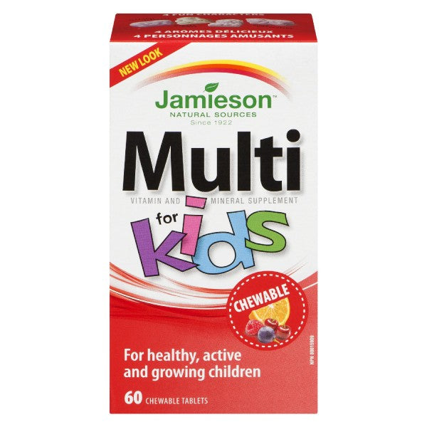 Jamieson Multi Vitamin Chewable For Kids