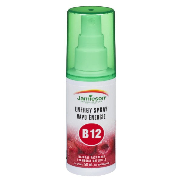 Jamieson Natural Rasberry Energy Spray B12