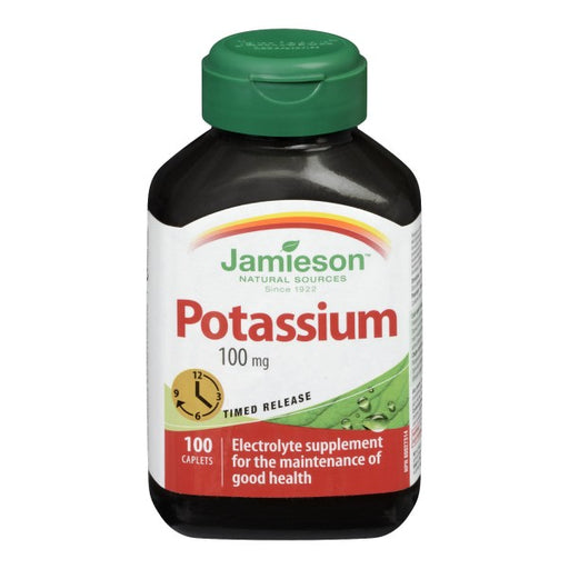 Jamieson Potassium 100 mg Timed Release