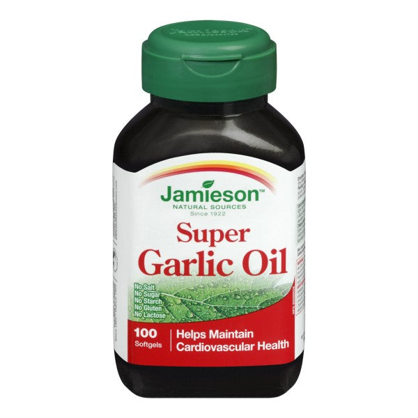 Jamieson Super Garlic Oil 1500mg