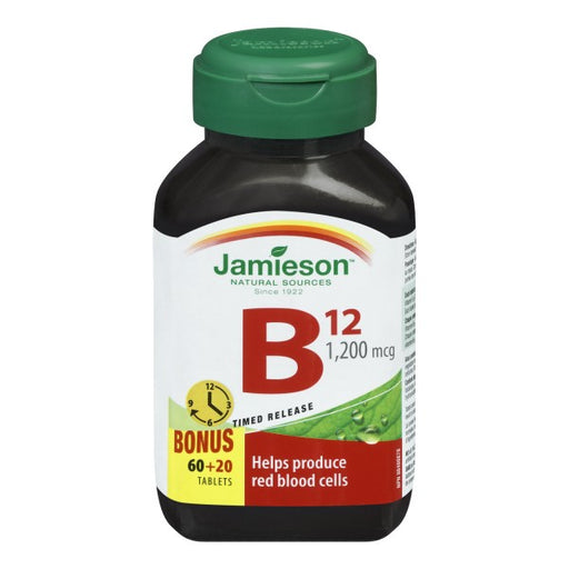 Jamieson Timed-Release Vitamin B 12 BONUS