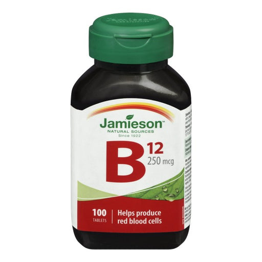 Jamieson Vitamin B12 250 mcg (Cobalamin)