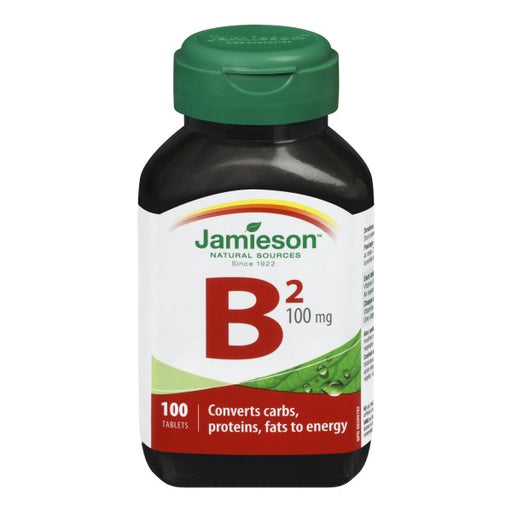 Jamieson Vitamin B2 100 mg (Riboflavin)
