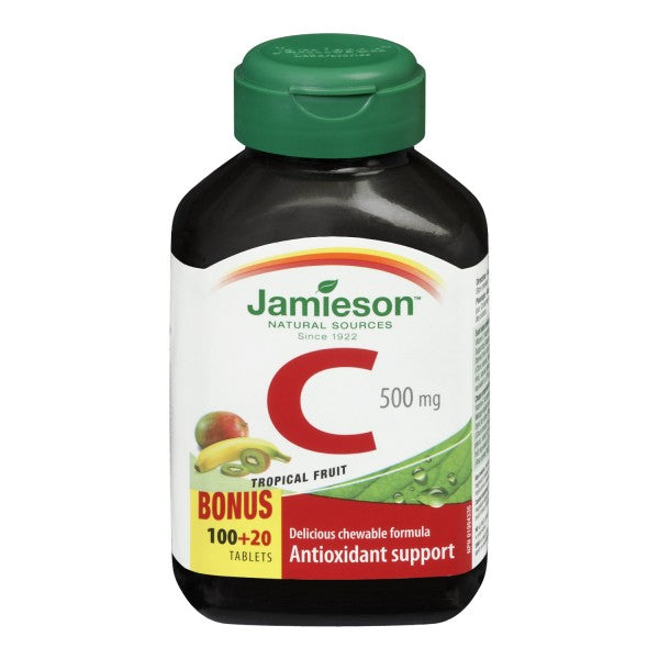 Jamieson Vitamin C Chewable Bonus Pack