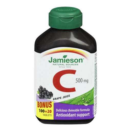 Jamieson Vitamin C Chewable Bonus Pack