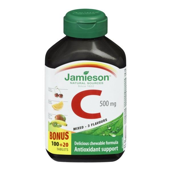 Jamieson Vitamin C Chewable Bonus Pack