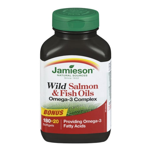 Jamieson Wild Salmon Fish Oil Complex Bonus Pack
