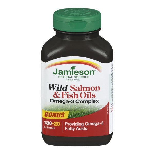 Jamieson Wild Salmon Fish Oil Complex Bonus Pack