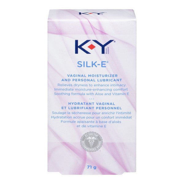 K-Y Silk-E Vaginal Moisturizer and Personal Lubricant