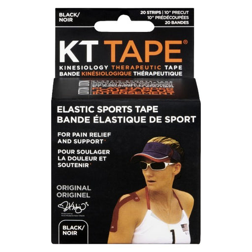 KT Tape Elastic Sports Tape Black