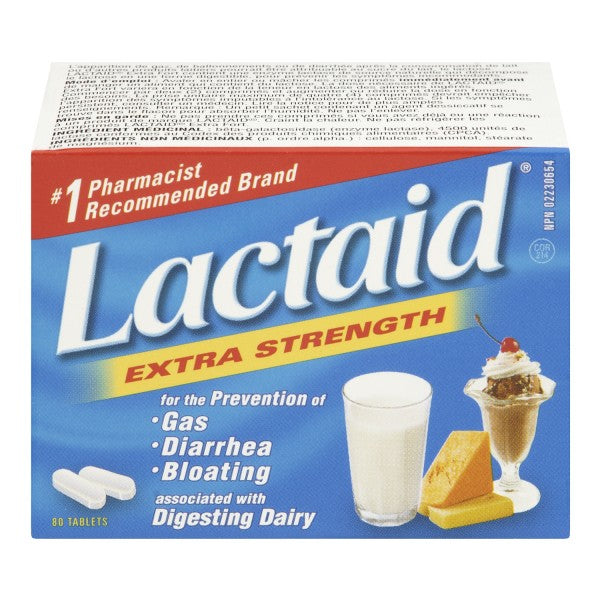 Lactaid Extra Strength Tablets