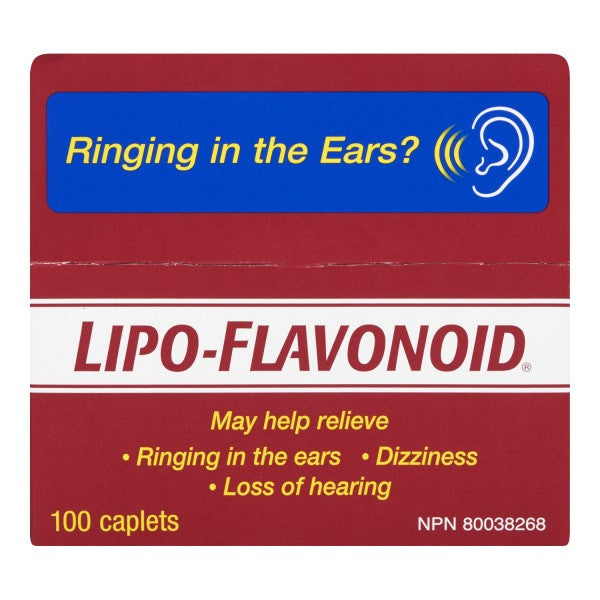 Lipo-Flavonoid Ear Health Supplement Capsules