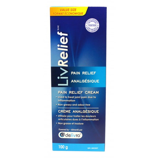 LivRelief Pain Relief Cream Value Size