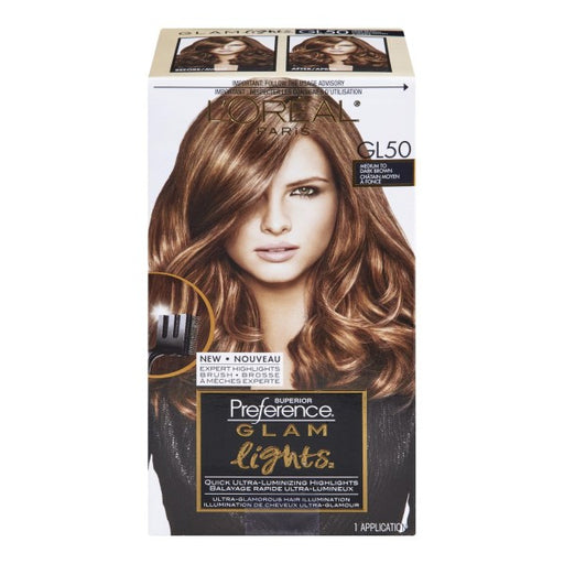 L'Oreal Paris Superior Preference Glam Lights Medium To Dark Brown