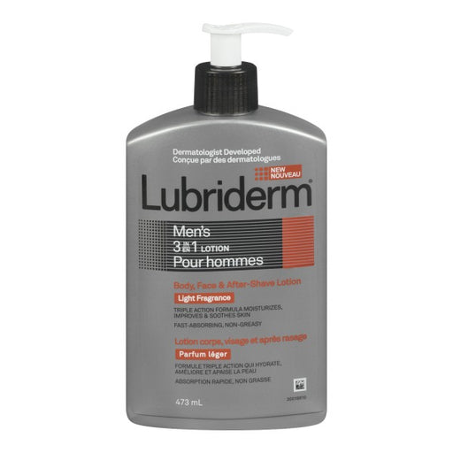 Lubriderm Men's 3 in 1 Lotion