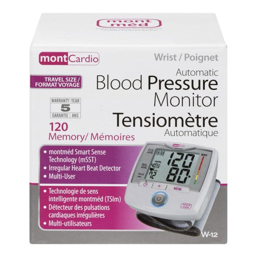 Mont Cardio Automatic Blood Pressure Monitor W-12