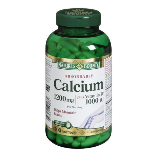 Nature's Bounty Absorbable Calcium Plus Vitamin D3