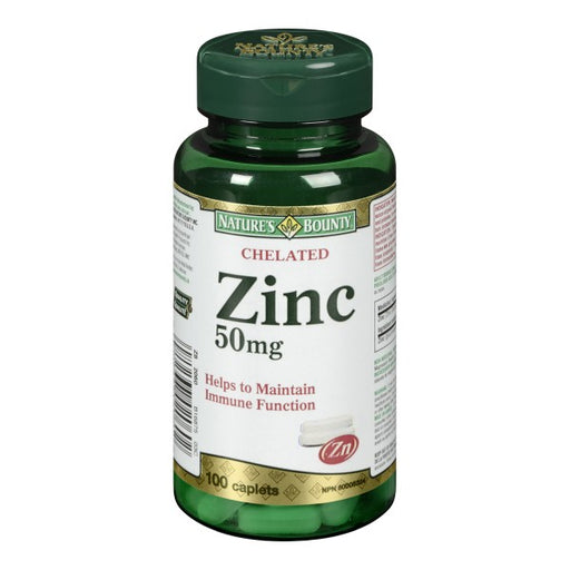 Nature's Bounty Chelated Zinc