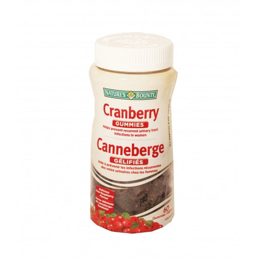 Nature's Bounty Cranberry Gummies