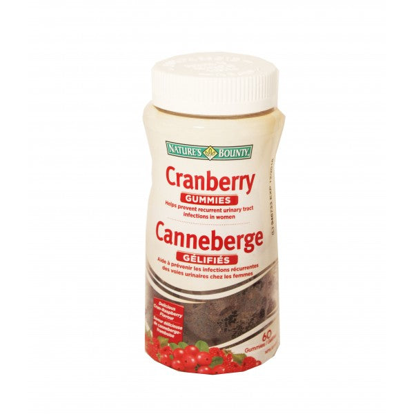 Nature's Bounty Cranberry Gummies