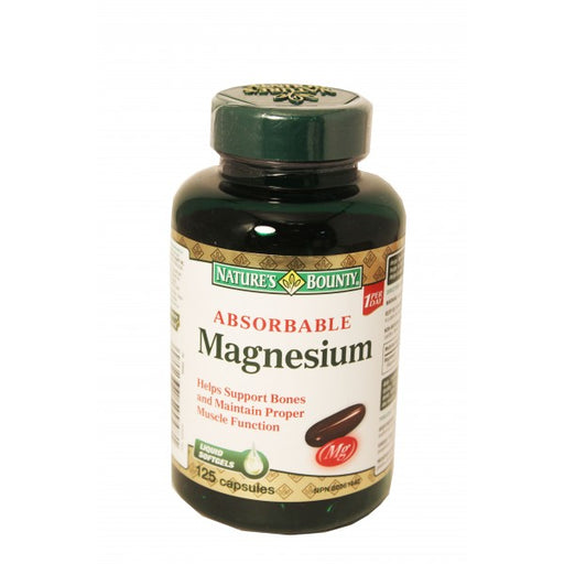 Nature's Bounty Magnesium Capsules