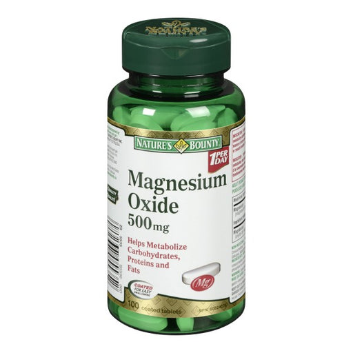 Nature's Bounty Magnesium Oxide