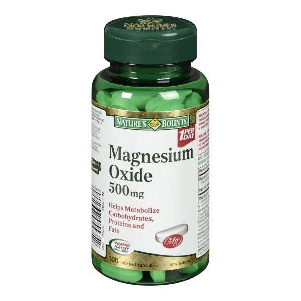 Nature's Bounty Magnesium Oxide