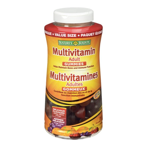 Nature's Bounty Multivitamin Adult Gummies Value Size