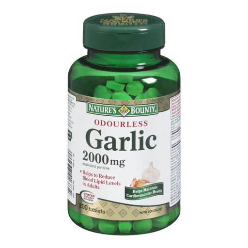 Nature's Bounty Odourless Garlic Tablets