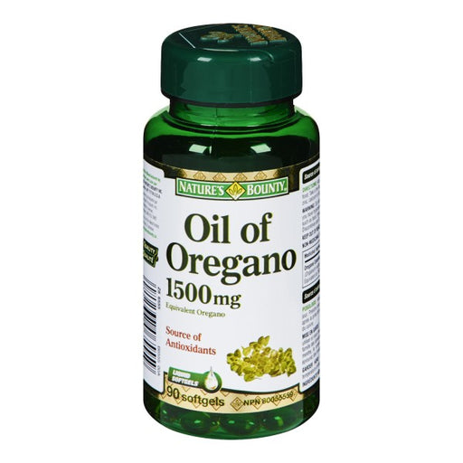 Nature's Bounty Oil of Oregano Liquid Softgels