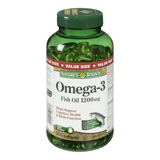 Nature's Bounty Omega-3 Fish Oil