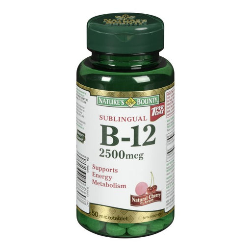 Nature's Bounty Sublingual Vitamin B12