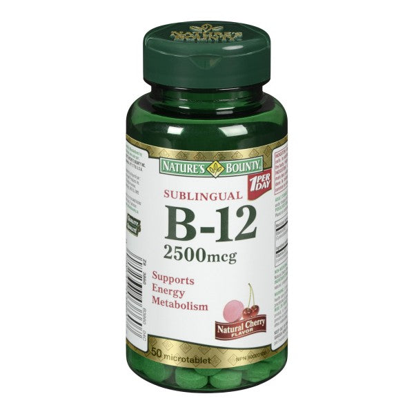Nature's Bounty Sublingual Vitamin B12