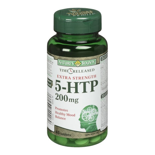 Nature's Bounty Time Released 5-HTP Tablets