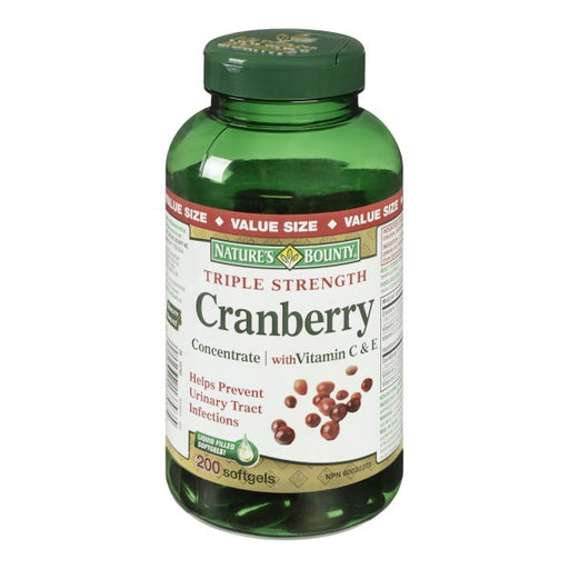 Nature's Bounty Triple Strength Cranberry