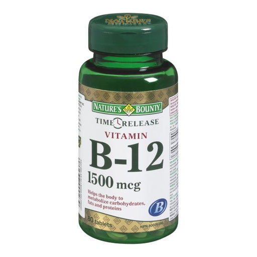 Nature's Bounty Vitamin B-12 Tablets